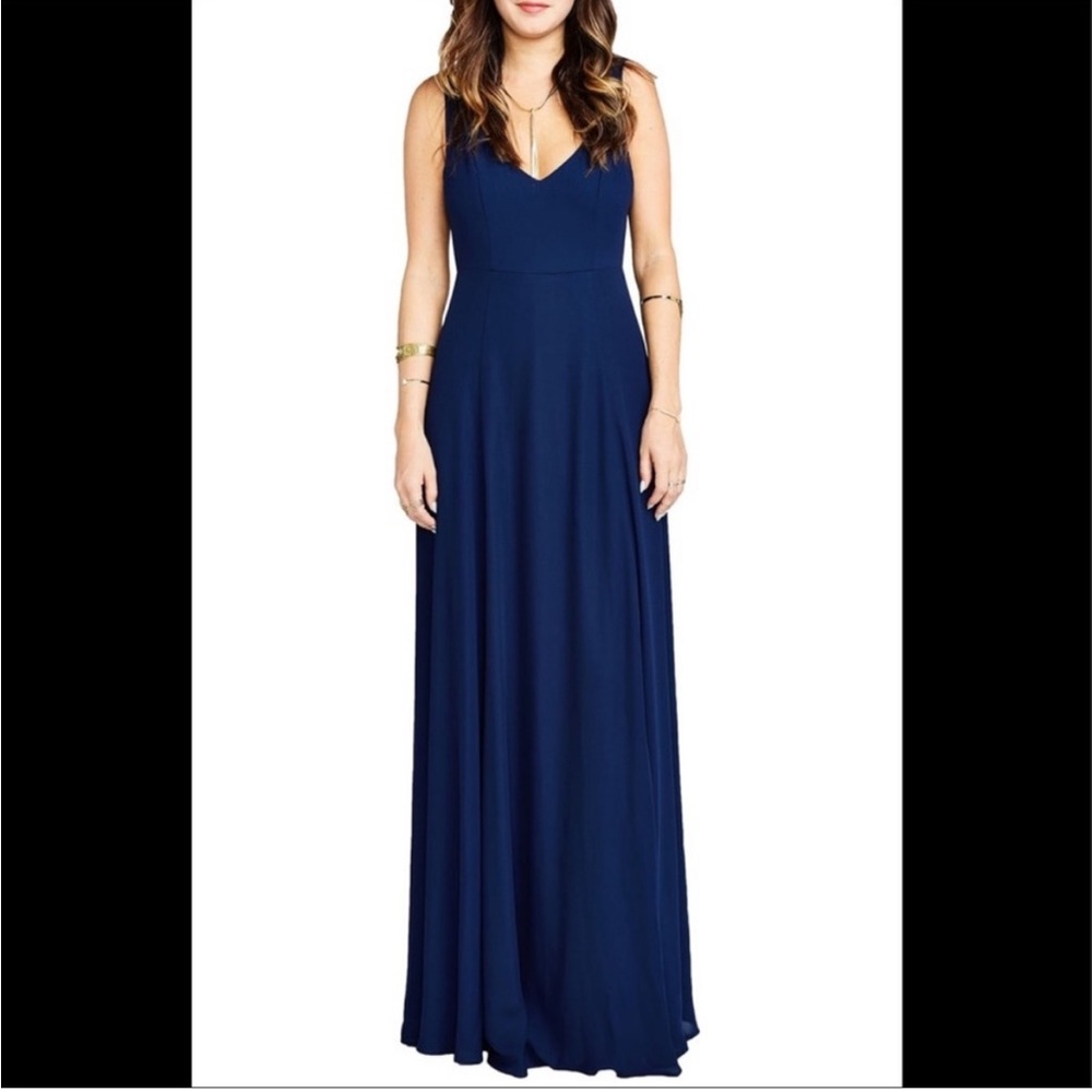 Show Me Your MuMu Jen Chiffon Gown